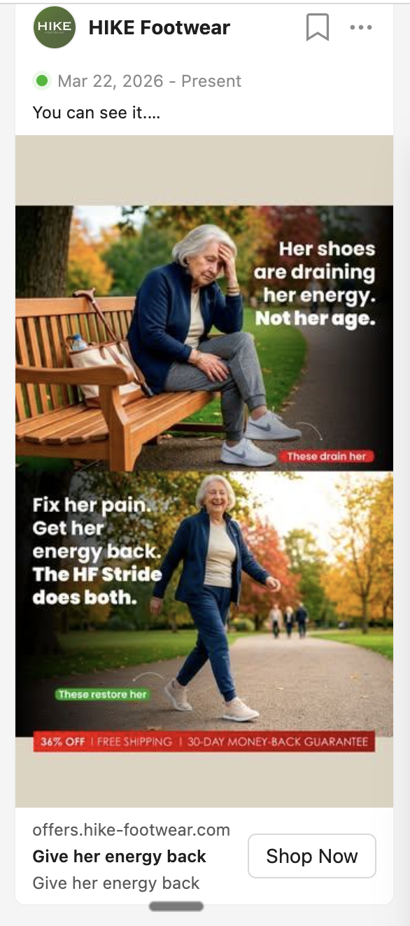 Hike Footwear reframe interstitial