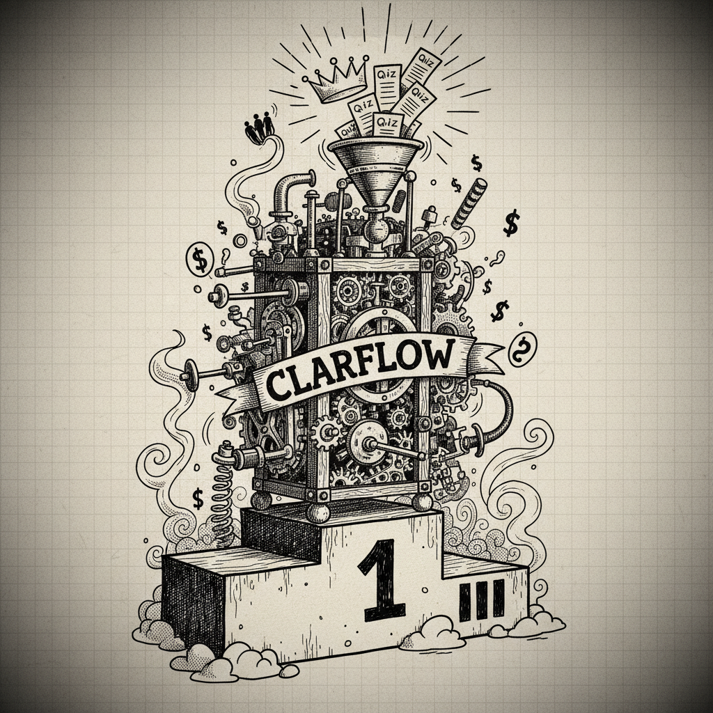 ClarFlow — the winning quiz funnel machine